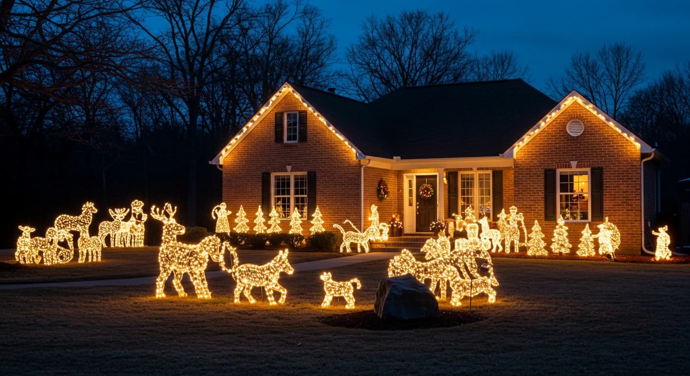 Permanent & Holiday Lighting — Glowmigos Home Services