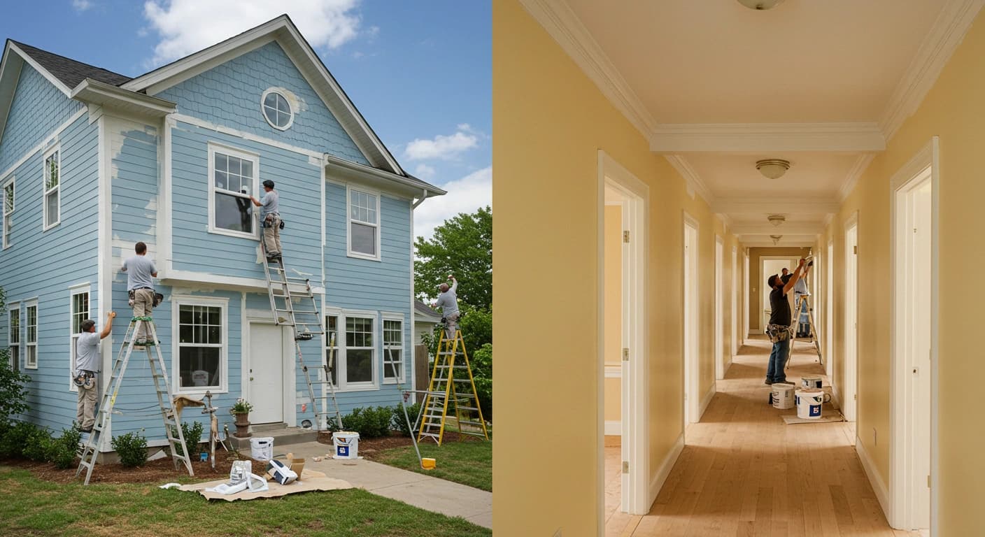 Painting — Glowmigos Home Services